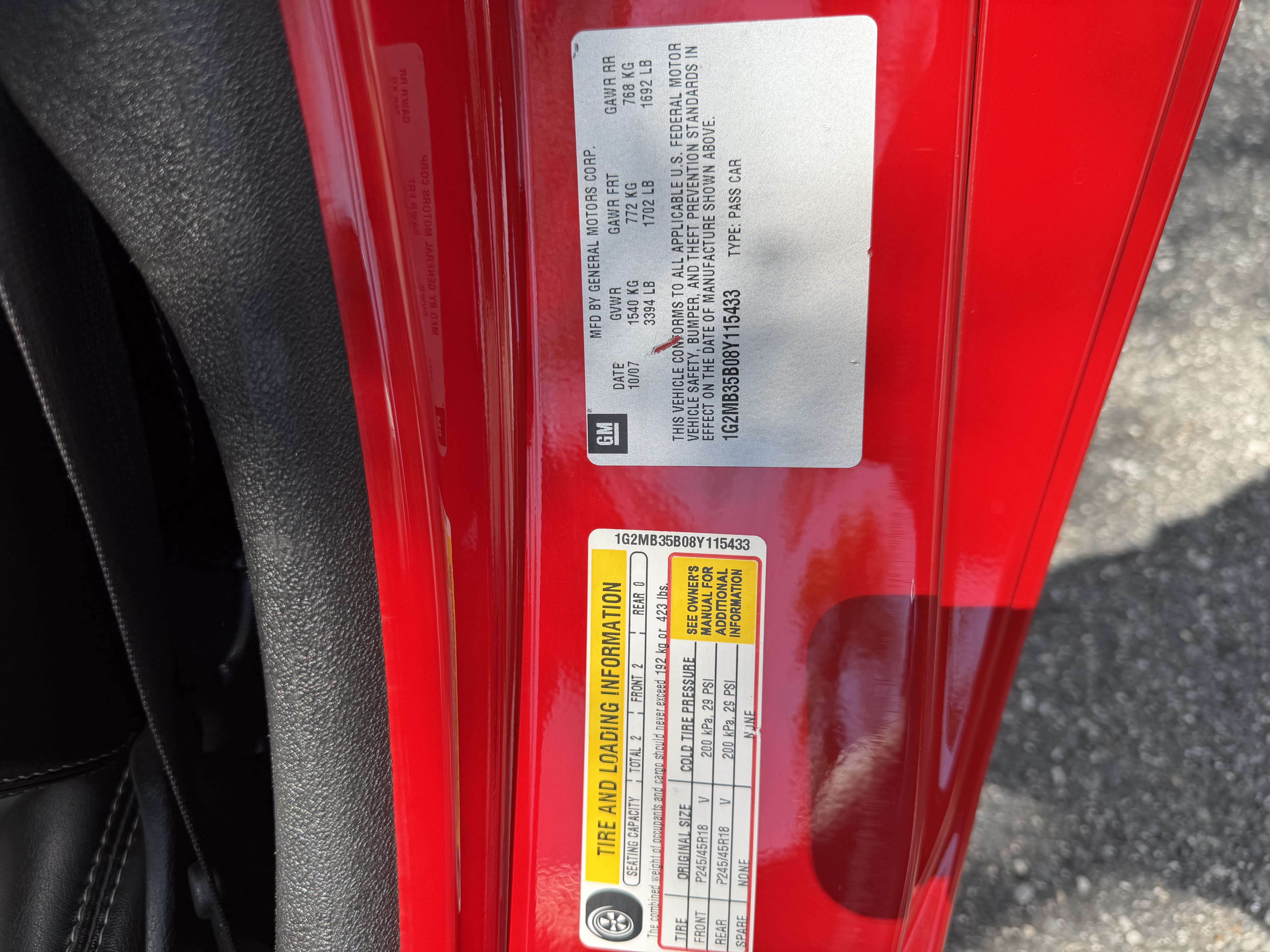 Used 2008 Pontiac Solstice Convertible w/ Premium Package RWD image 26