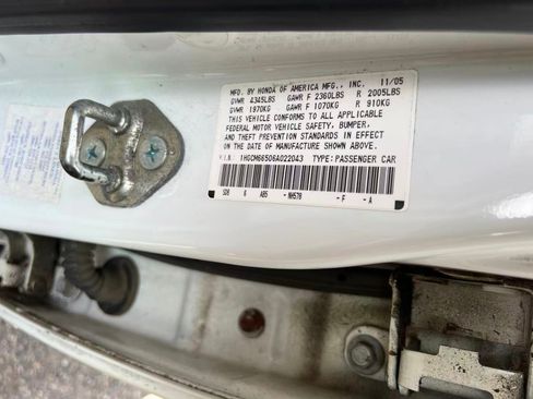 Used 2006 Honda Accord EX-L image 4