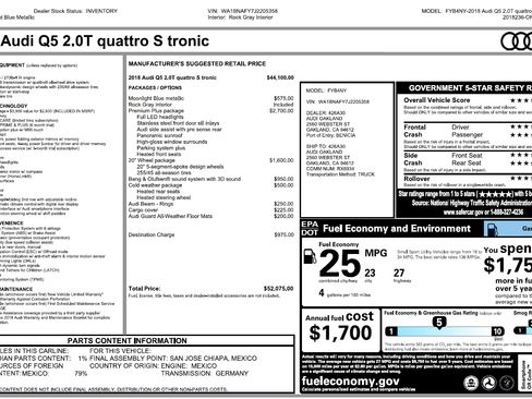 Used 2018 Audi Q5 2.0T Premium Plus w/ Premium Plus Package image 4