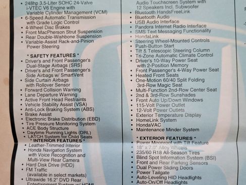 Used 2016 Honda Odyssey Touring Elite image 5