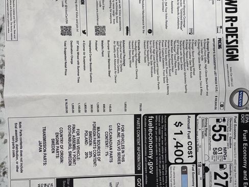 Used 2022 Volvo XC90 T8 R-Design w/ Advanced Package image 5