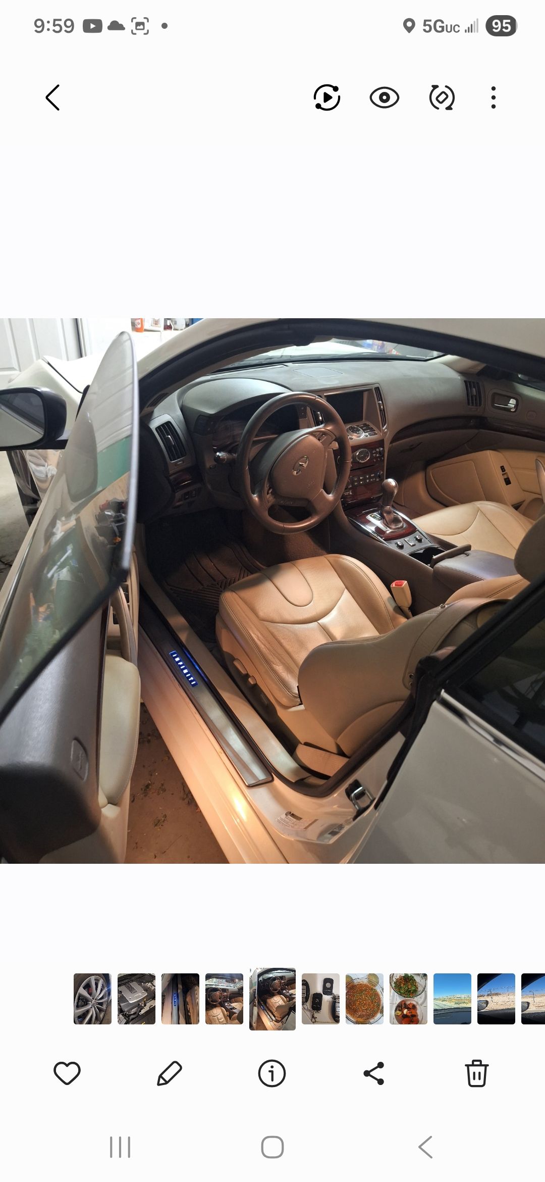 Used 2010 INFINITI G37 Convertible w/ Premium Pkg RWD image 1