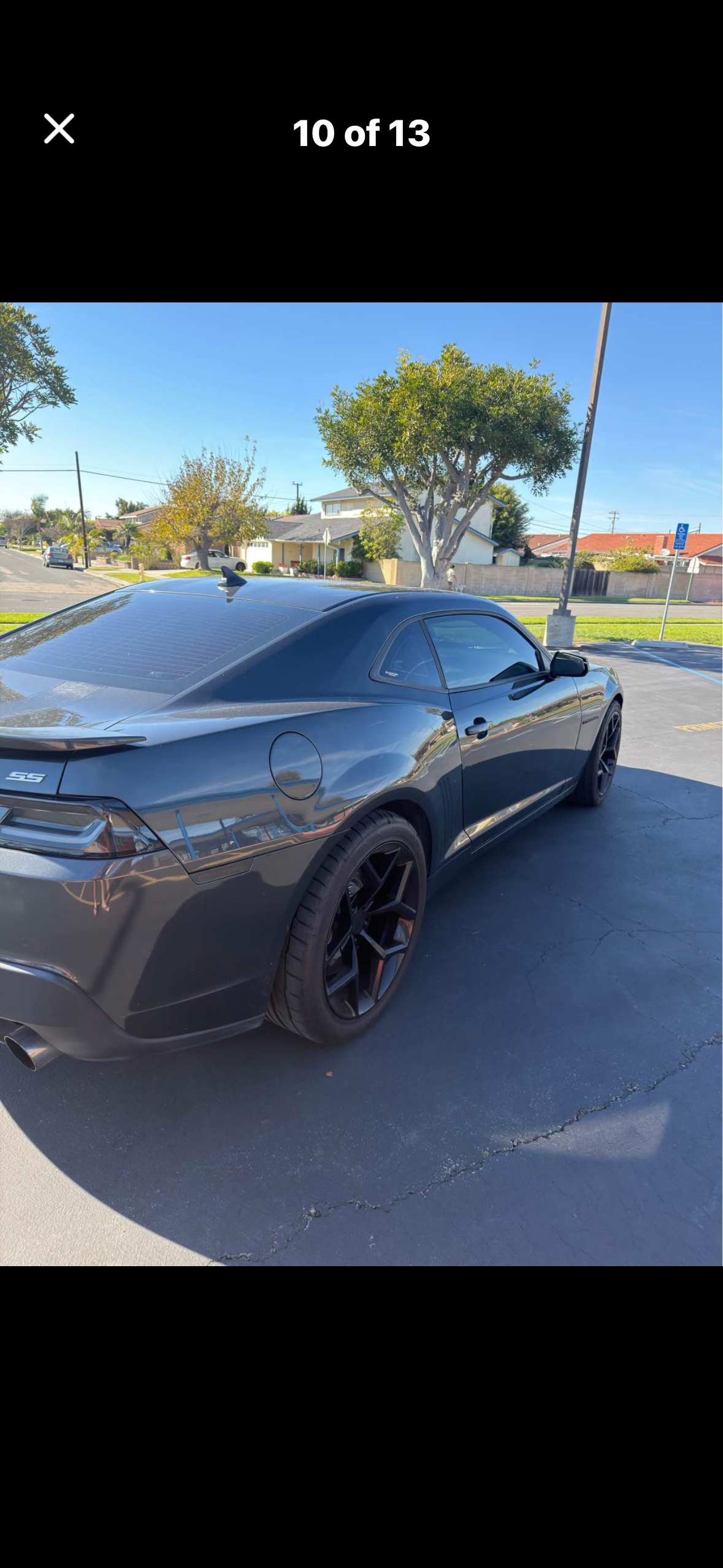Used 2015 Chevrolet Camaro SS w/ Black Rally Stripe Package RWD image 5
