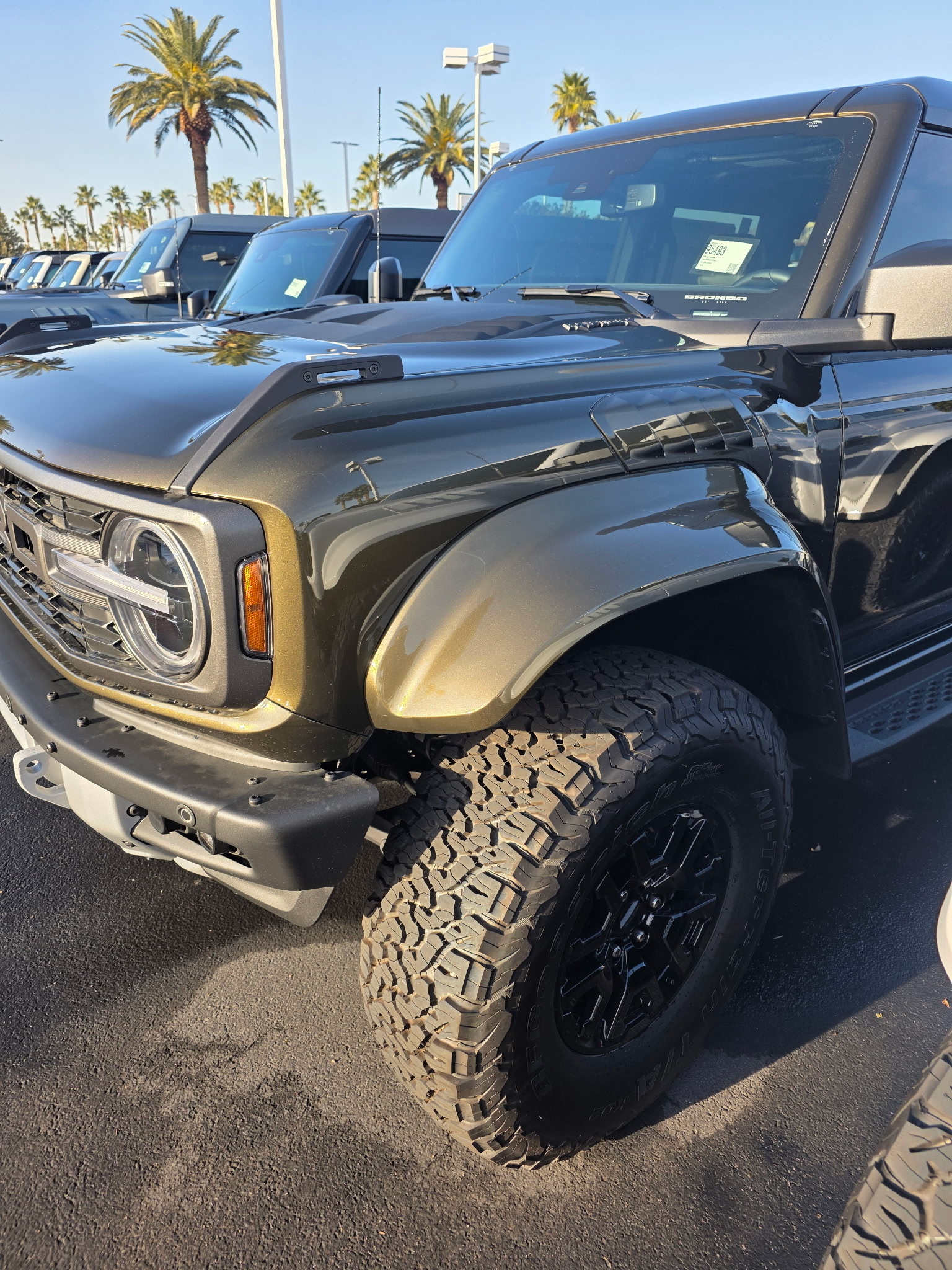 Used 2025 Ford Bronco Raptor w/ Interior Carbon Fiber Pack AWD/4WD image 11