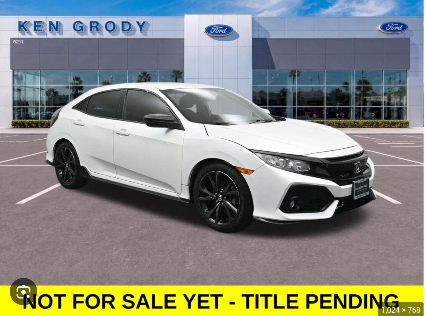 Used 2017 Honda Civic EX image 1