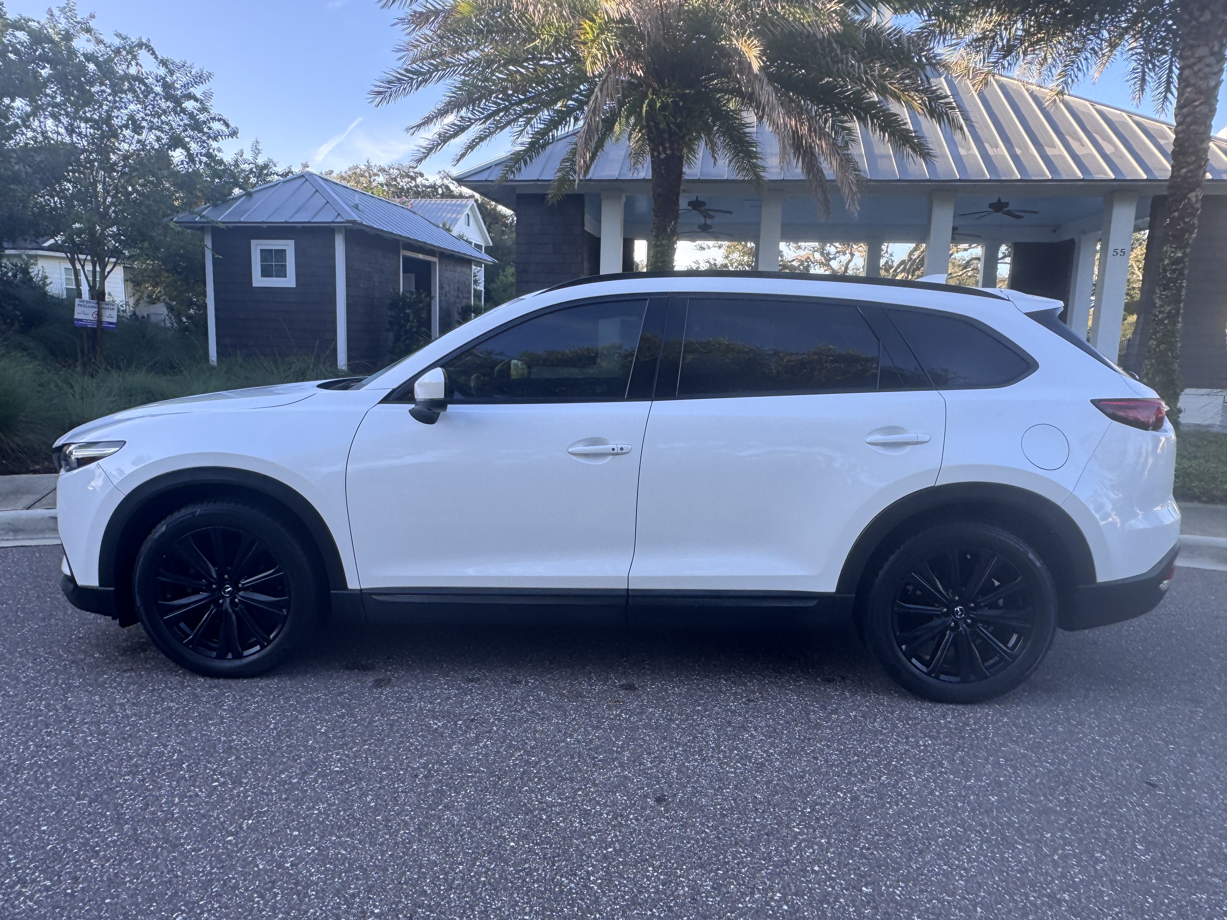 Used 2021 MAZDA CX-9 Signature AWD/4WD image 1