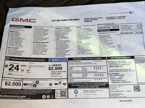 Used 2023 GMC Sierra 1500 Denali w/ Denali Reserve Package image 11