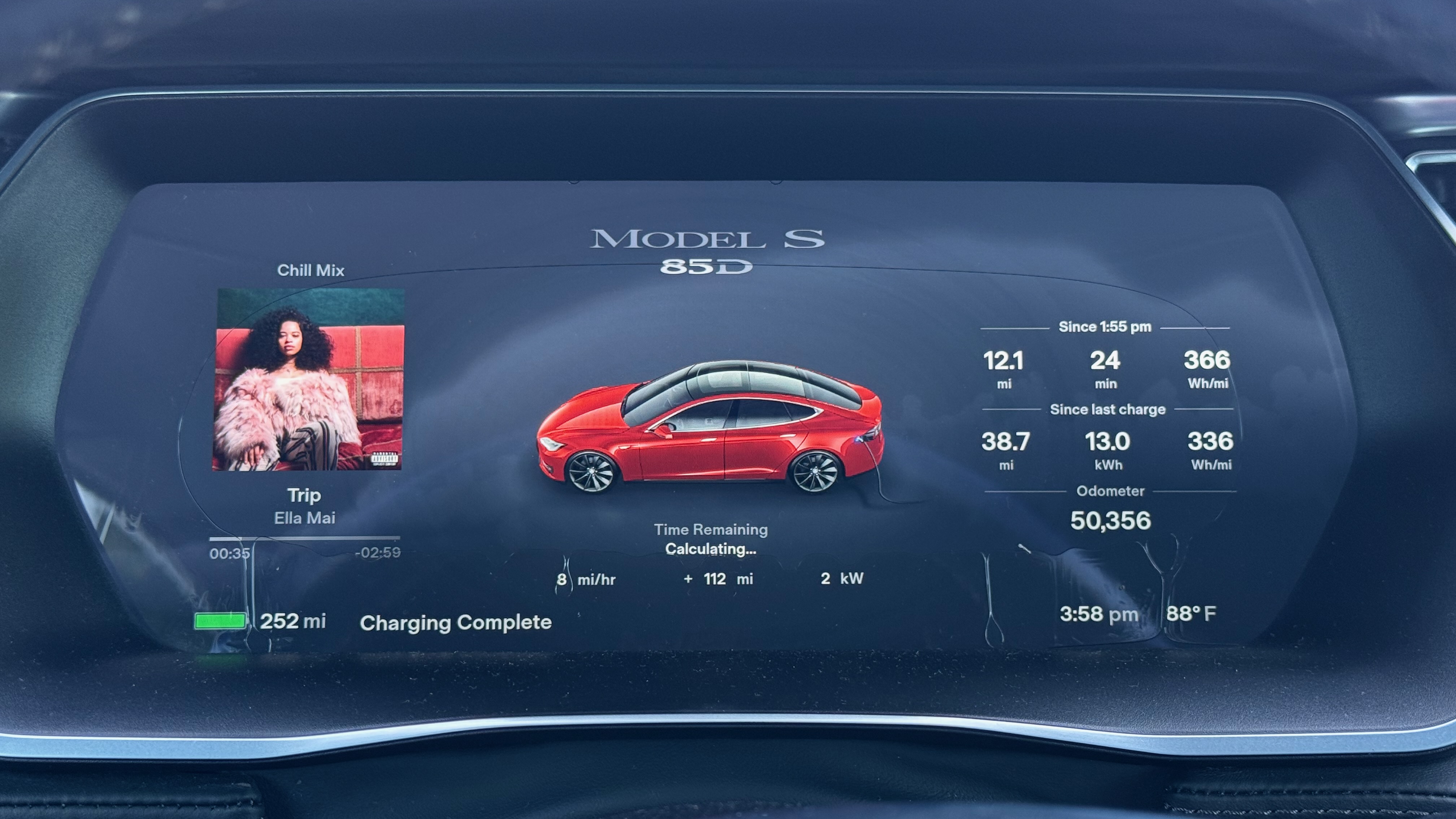 Used 2016 Tesla Model S 85D AWD/4WD image 4
