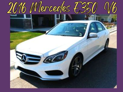 Used 2016 Mercedes-Benz E 350 4MATIC Sedan