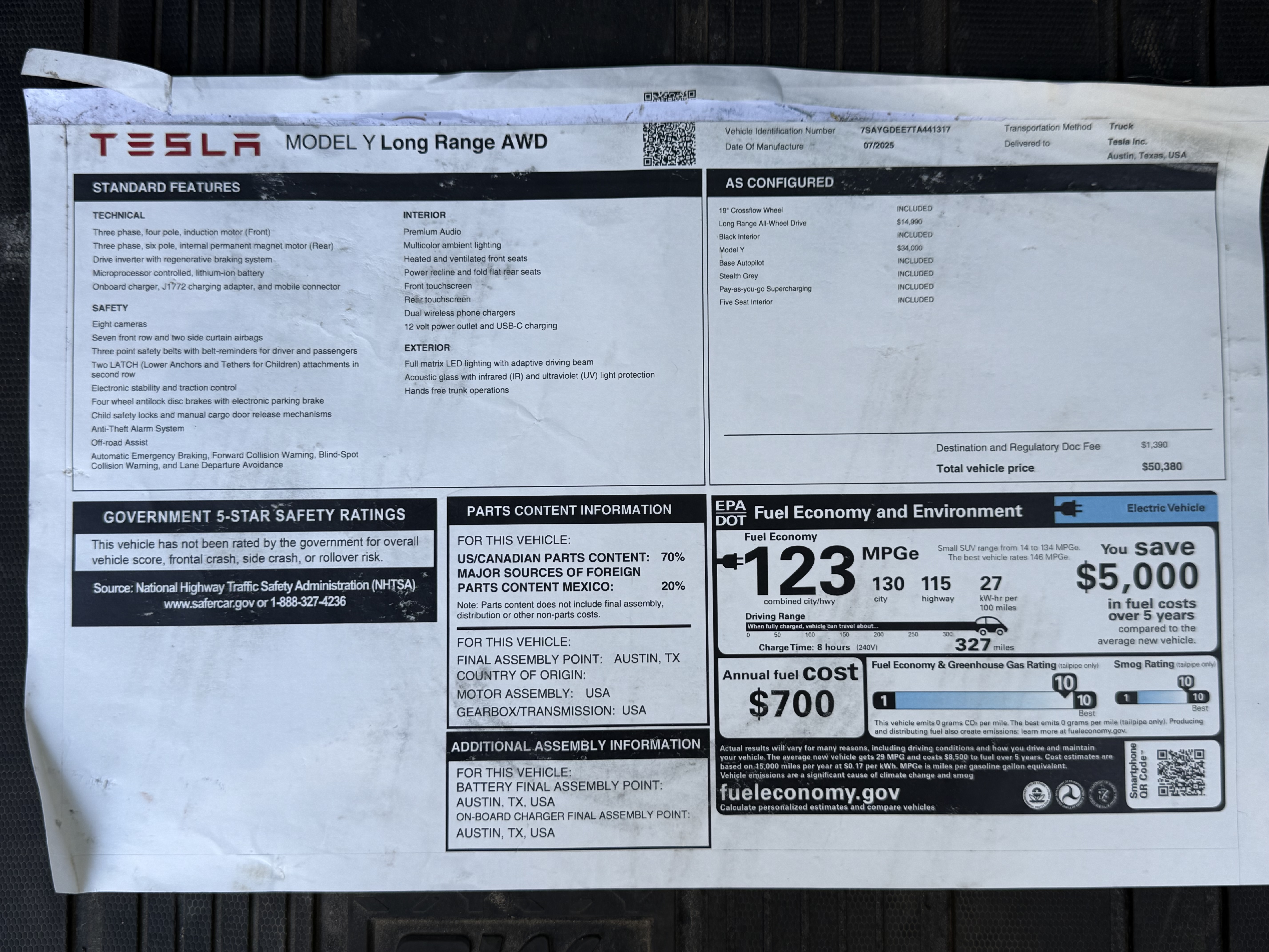 Used 2026 Tesla Model Y AWD image 19