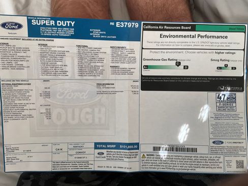 Used 2024 Ford F350 Platinum w/ Tremor Off-Road Package AWD/4WD image 17
