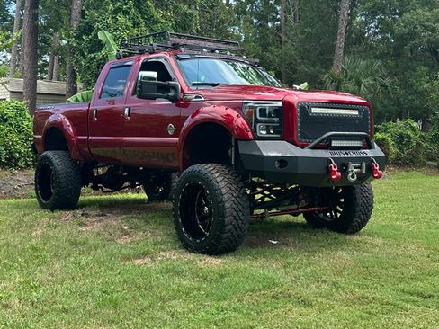 Used 2015 Ford F350 Platinum w/ FX4 Off-Road Package image 2