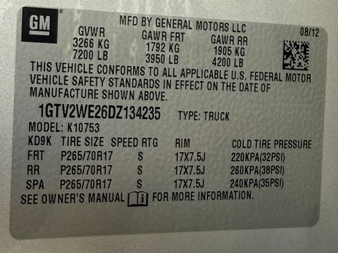 Used 2013 GMC Sierra 1500 SLT w/ Max Trailering Pack image 29