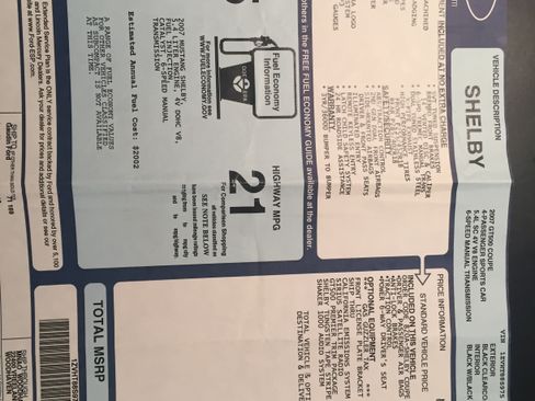 Used 2007 Ford Mustang Shelby GT500 image 18