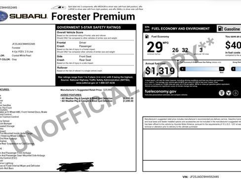Used 2017 Subaru Forester 2.5i Premium AWD/4WD image 31