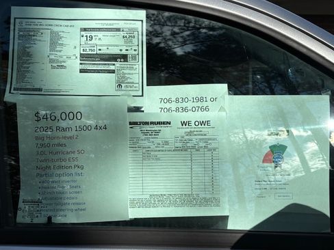 Used 2025 RAM 1500 Big Horn image 20