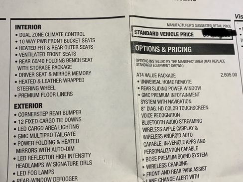 Used 2021 GMC Sierra 1500 AT4 w/ AT4 Value Package image 19