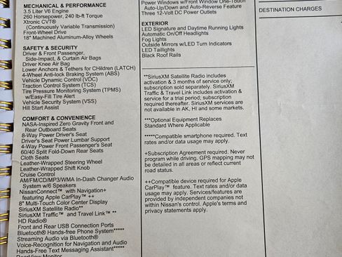 Used 2017 Nissan Murano SV image 12