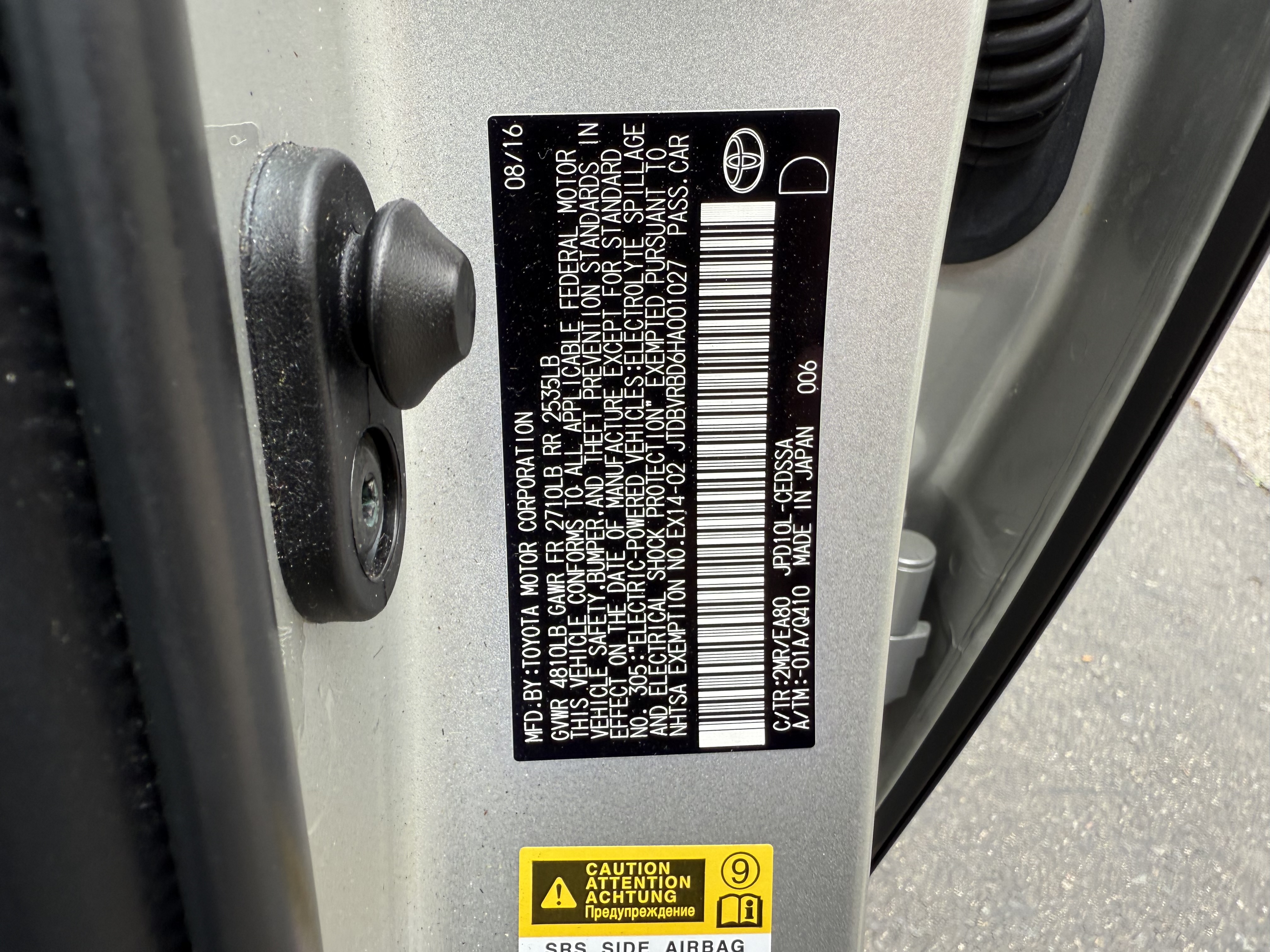 Used 2017 Toyota Mirai FWD image 21