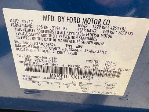 Used 2018 Ford EcoSport SES AWD/4WD image 12