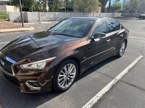 Used 2018 INFINITI Q50 Luxe w/ Essential Package (3.0T Luxe) image 1