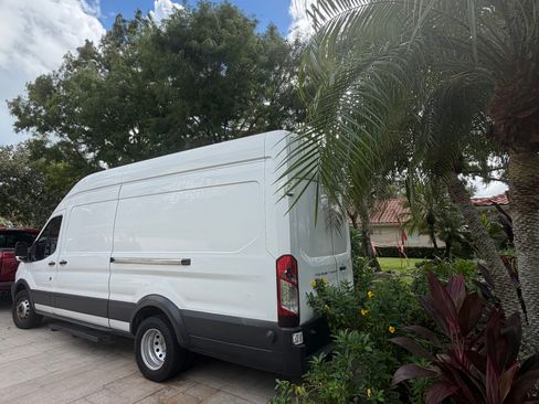 Used 2017 Ford Transit 350 148 High Roof DRW image 2