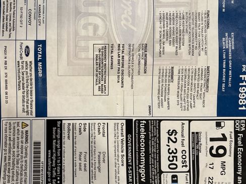 Used 2023 Ford F150 Lariat w/ FX4 Off-Road Package AWD/4WD image 31