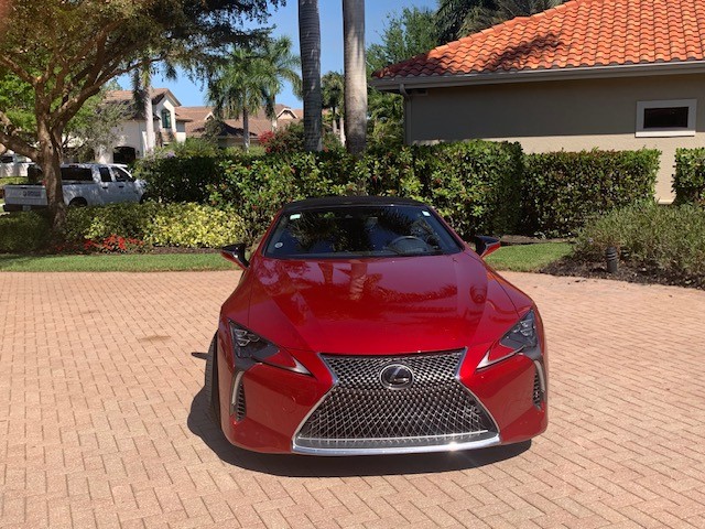 Used 2021 Lexus LC 500 Convertible w/ Touring Package RWD image 2