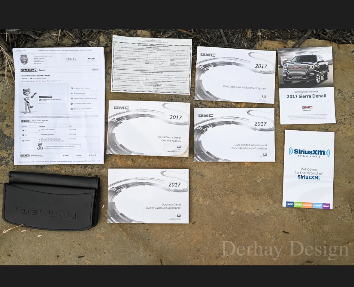 Used 2017 GMC Sierra 3500 Denali w/ Duramax Plus Package AWD/4WD image 22