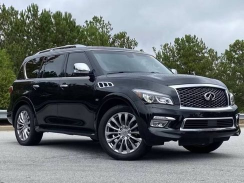 Used 2016 INFINITI QX80 4WD w/ Deluxe Technology Package image 1