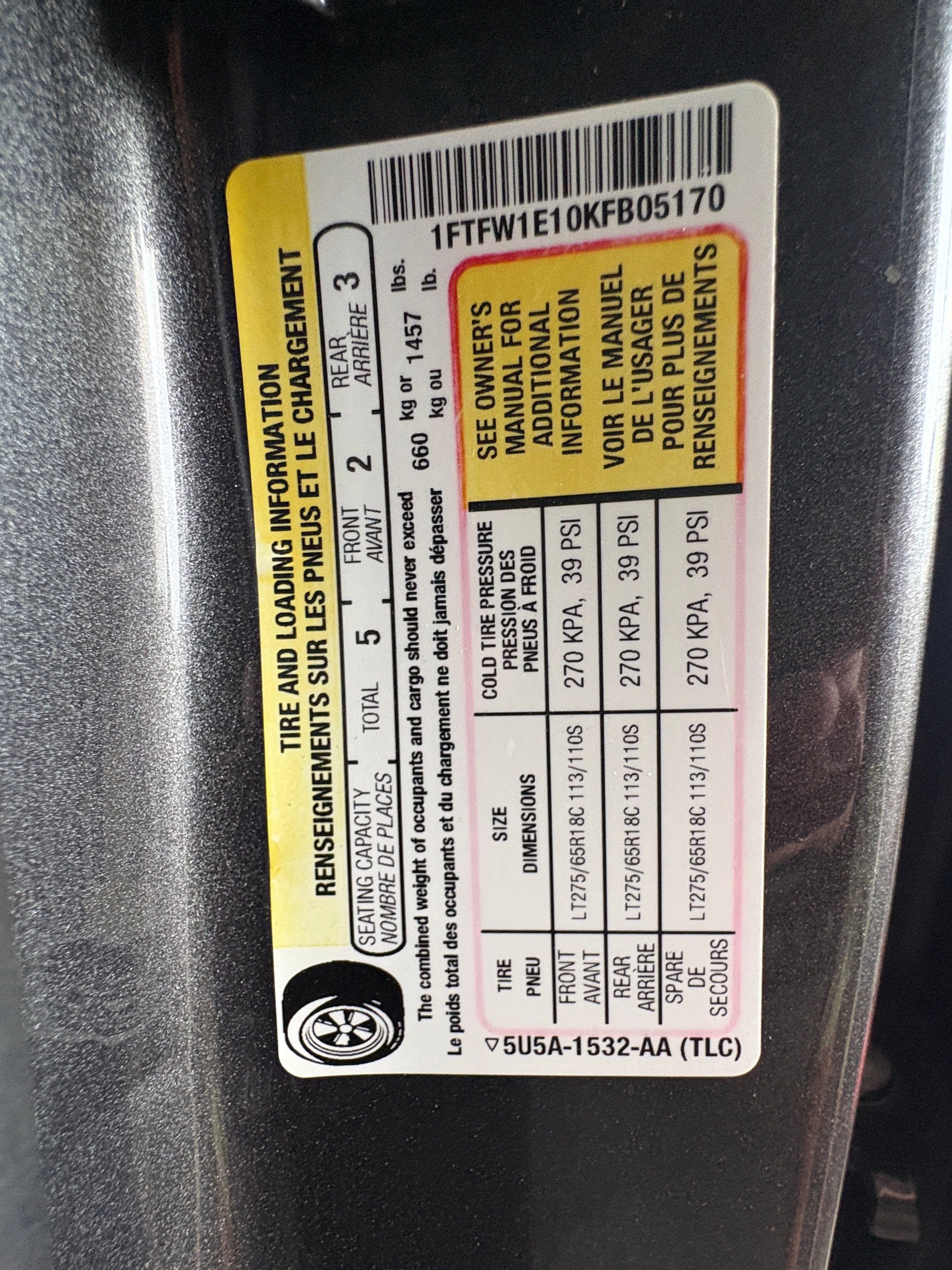 Used 2019 Ford F150 Lariat w/ Equipment Group 501A Mid AWD/4WD image 25