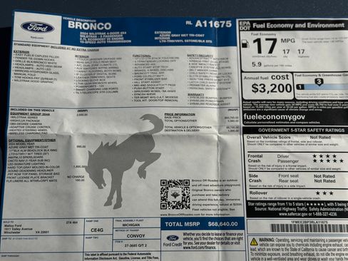 Used 2024 Ford Bronco Wildtrak image 27