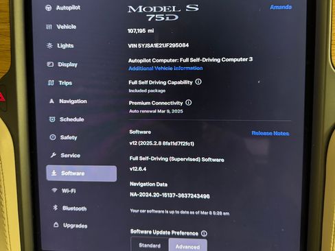 Used 2018 Tesla Model S 75D AWD/4WD image 9