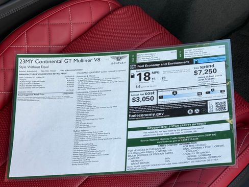 Used 2023 Bentley Continental GT Mulliner image 25