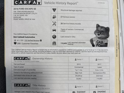 Used 2016 Ford Escape SE image 11