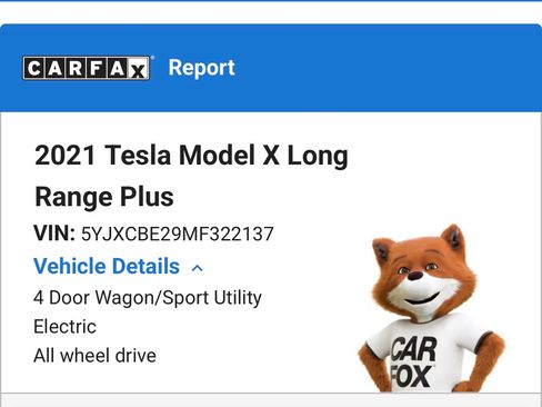 Used 2021 Tesla Model X Long Range AWD/4WD image 14