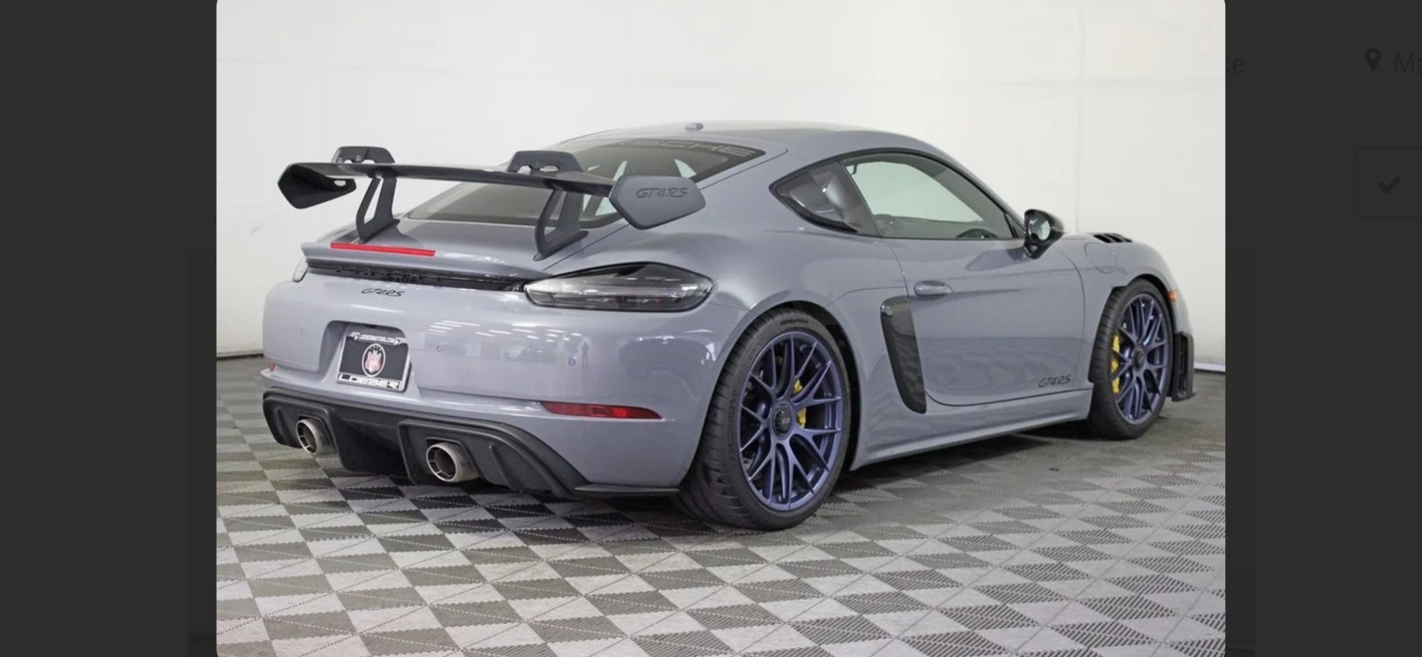 Used 2024 Porsche 718 Cayman GT4 RS RWD image 2