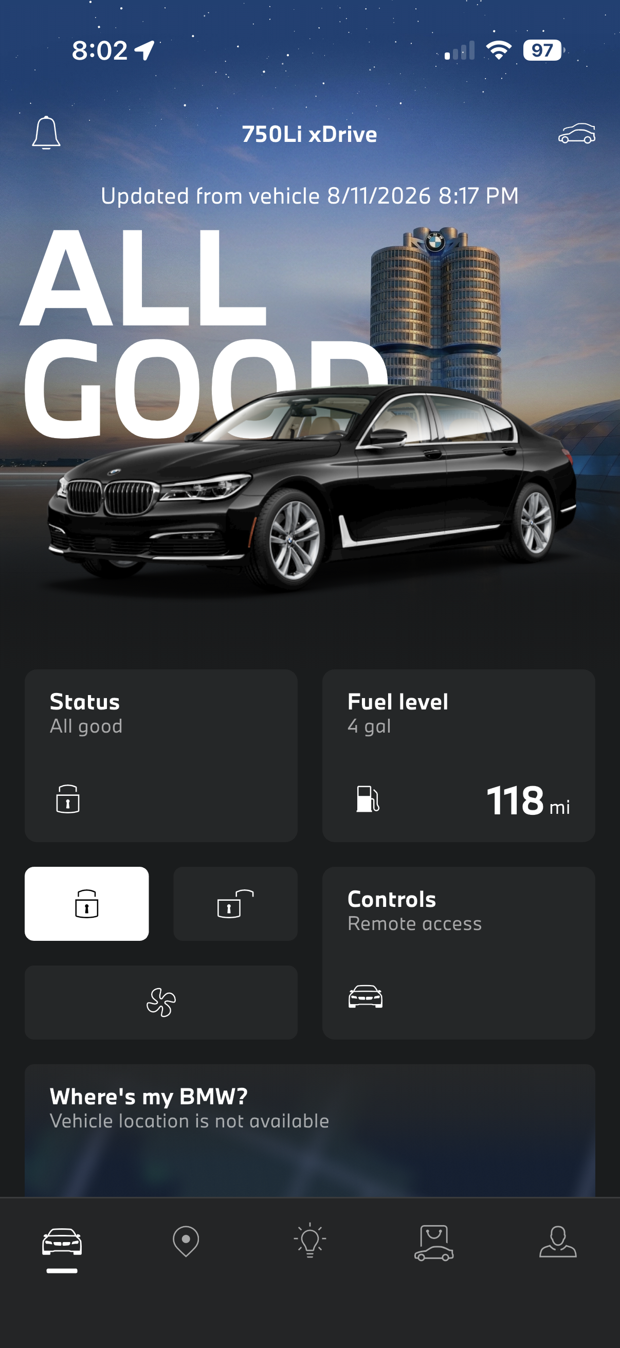 Used 2017 BMW 750i xDrive AWD/4WD image 15
