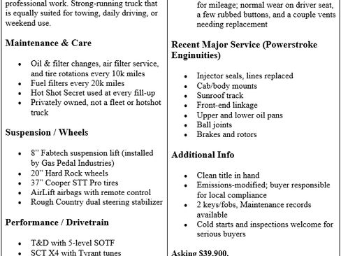 Used 2014 Ford F250 Platinum w/ FX4 Off-Road Package image 18