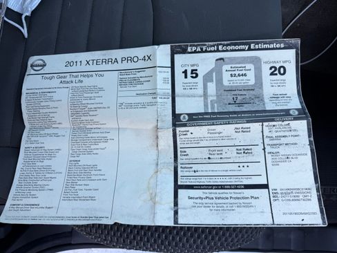 Used 2011 Nissan Xterra PRO-4X image 5