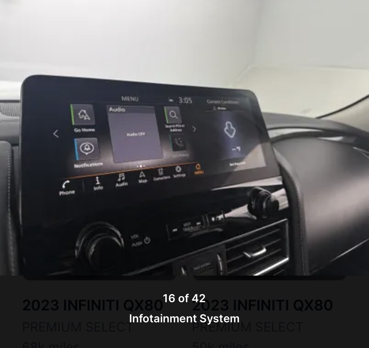 Used 2024 INFINITI QX80 Luxe RWD image 19