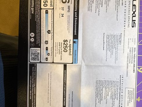 Used 2026 Lexus RX 350h image 10