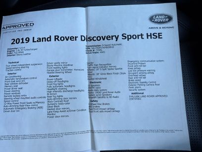 Used 2019 Land Rover Discovery Sport HSE