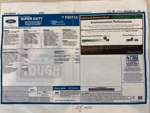 Used 2024 Ford F350 Lariat w/ Lariat Ultimate Package AWD/4WD image 24