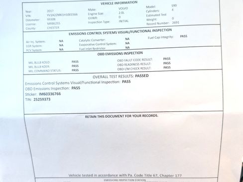 Used 2017 Volvo S90 T6 Momentum w/ Vision Package image 26