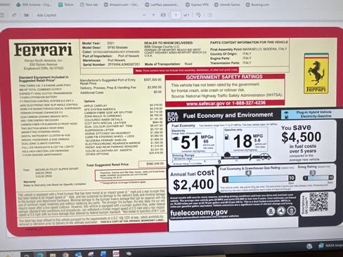 Used 2021 Ferrari SF90 Stradale image 14