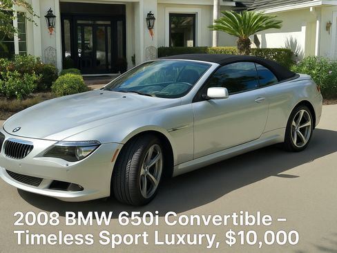 Used 2008 BMW 650i Convertible image 2