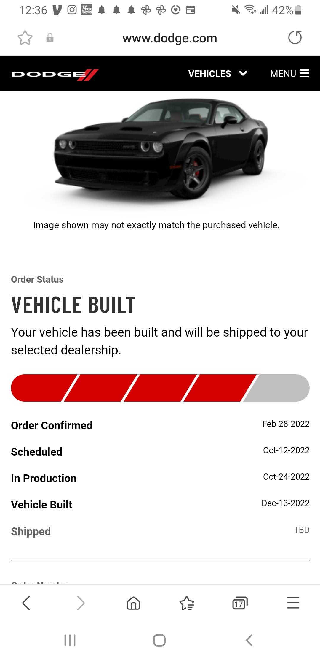 Used 2022 Dodge Challenger SRT Super Stock RWD image 11