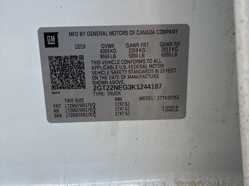 Used 2019 GMC Sierra 2500 4x4 Double Cab w/ Snow Plow Prep Package image 4