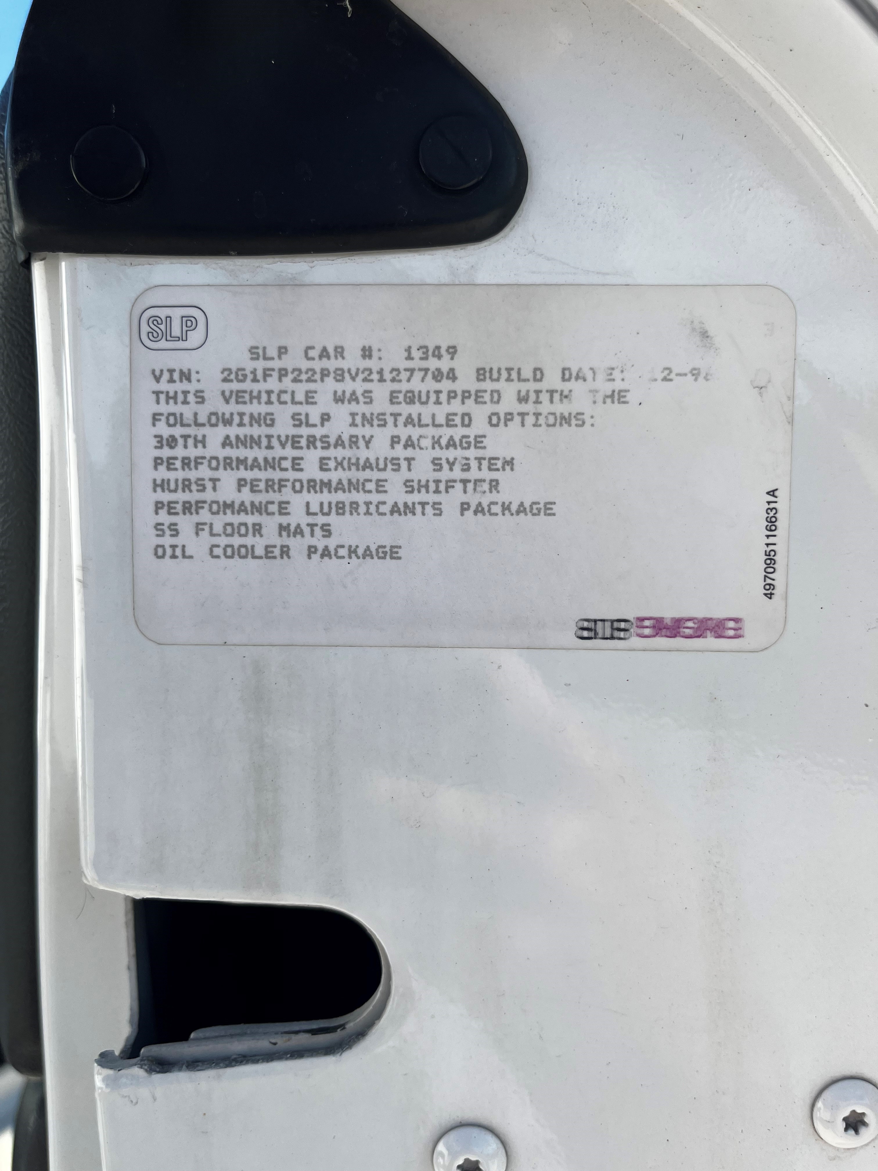 Used 1997 Chevrolet Camaro SS w/ SS Alteration Pkg RWD image 17